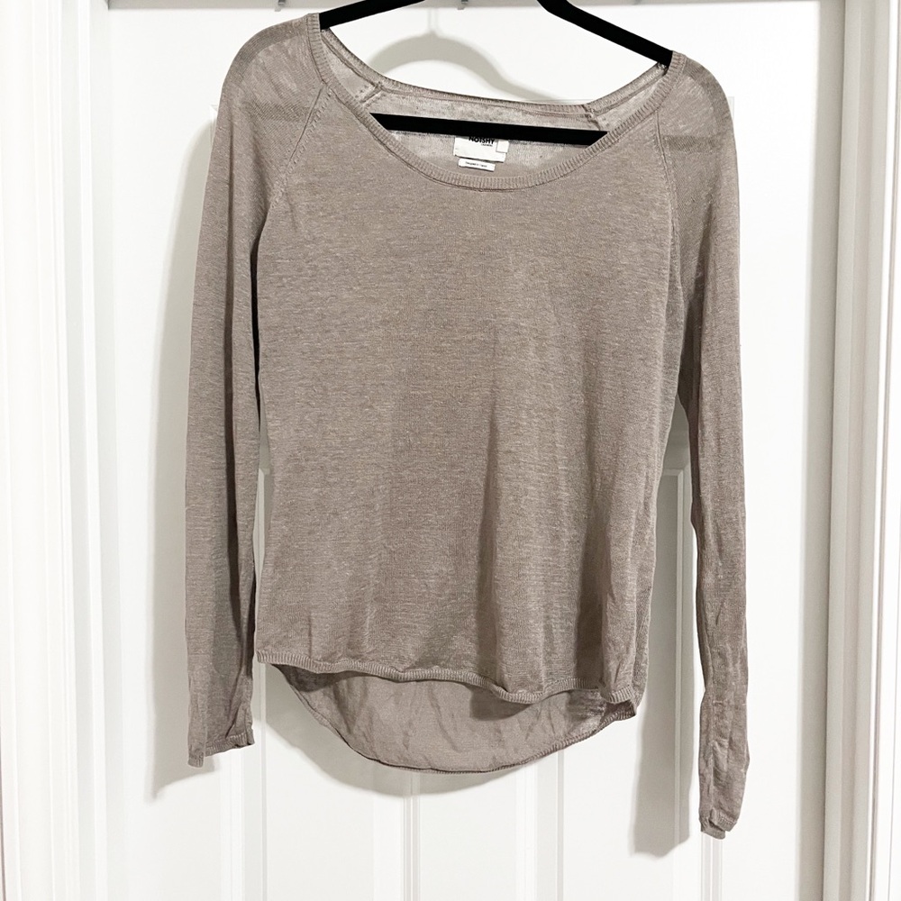 Notshycashmere 100% Linen Sweater